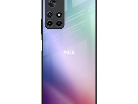 Abstract Holographic Glass Case for Poco M4 Pro 5G Online Sale