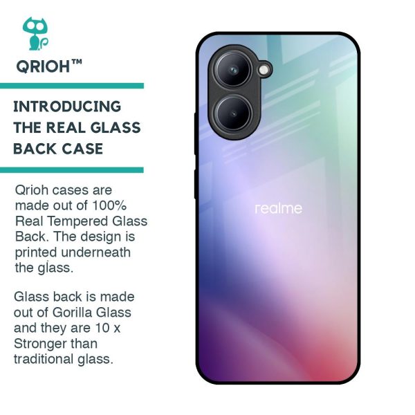 Abstract Holographic Glass Case for Realme C33 For Discount