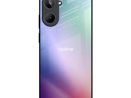 Abstract Holographic Glass Case for Realme 10 Online