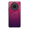 Wavy Pink Pattern Glass Case for Realme 11 Pro 5G For Sale