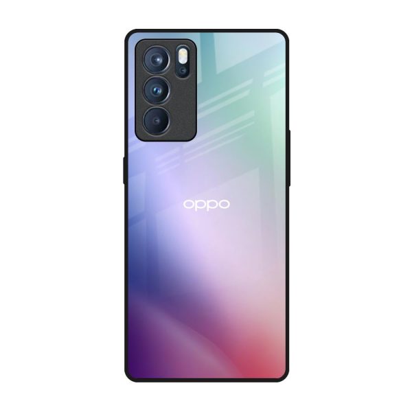 Abstract Holographic Glass Case for Oppo Reno6 Pro on Sale