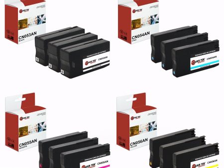 12 Pack HP 932XL Compatible High Yield Ink Cartridge | Laser Tek Services Online Sale