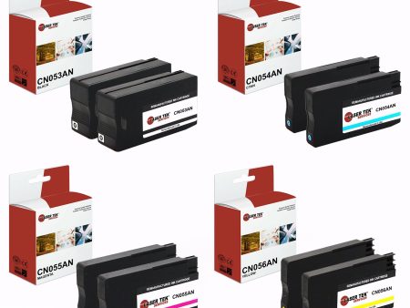 8 Pack HP 932XL 933XL Compatible High Yield Ink Cartridge | Laser Tek Services Hot on Sale