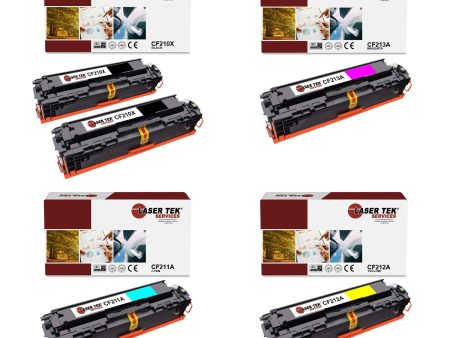 5 Pack HP 131X Compatible High Yield Toner Cartridge | Laser Tek Services on Sale