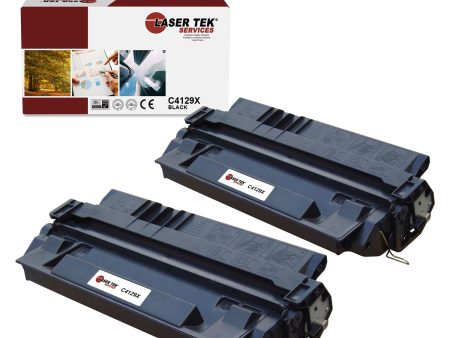 2 Pack HP 29X C4129X Black Compatible High Yield Toner Cartridge | Laser Tek Services Sale