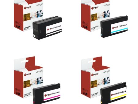 4 Pack HP 50XL 951XL Compatible High Yield Ink Cartridge | Laser Tek Services Online now