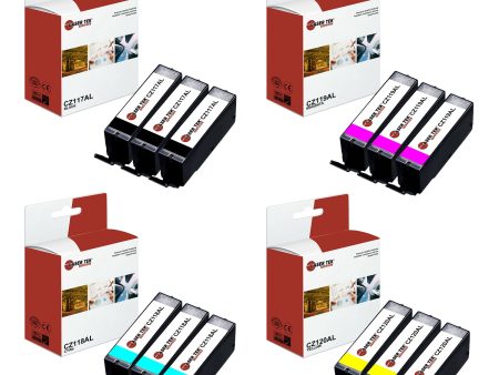 12 Pack HP 670XL Compatible Ink Cartridge | Laser Tek Services Discount