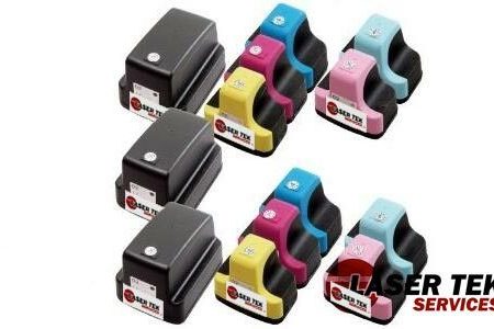 12 Pack HP 02BK 02C 02M 02Y 02LC 02LM Compatible Ink Cartridge | Laser Tek Services Online