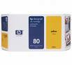 HP No 80 C4873A Yellow OEM Inkjet Cartridge 175ml For Sale