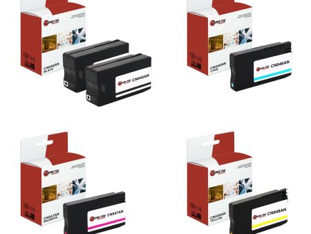 5 Pack HP 50XL 951XL Compatible High Yield Ink Cartridge | Laser Tek Services For Cheap