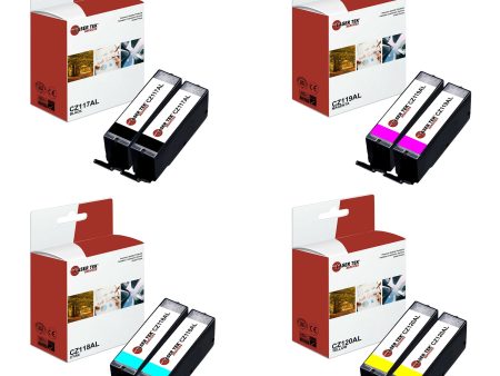 8 Pack HP 670XL Compatible Ink Cartridge | Laser Tek Services Discount