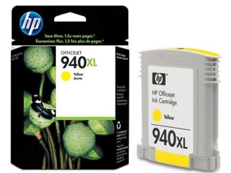 HP No 940XL C4909AN Yellow High Yield OEM Inkjet Cartridge Sale