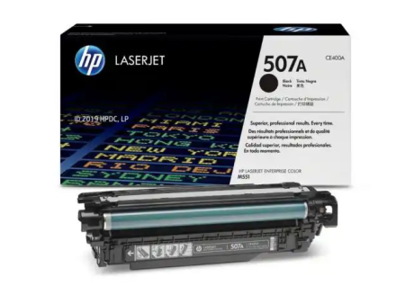 8 Pack HP 507A CE400A CE401A CE402A CE403A Compatible Toner Cartridge | Laser Tek Services Discount