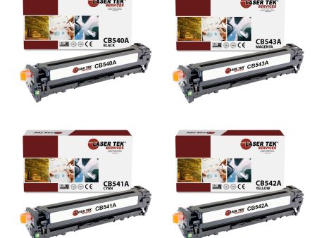 4 Pack HP 125A Compatible High Yield Toner Cartridge | Laser Tek Services For Discount